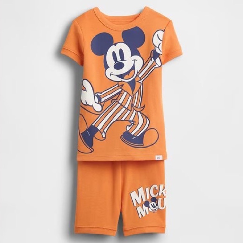 GAP Orange Mickey Mouse Toddler Set